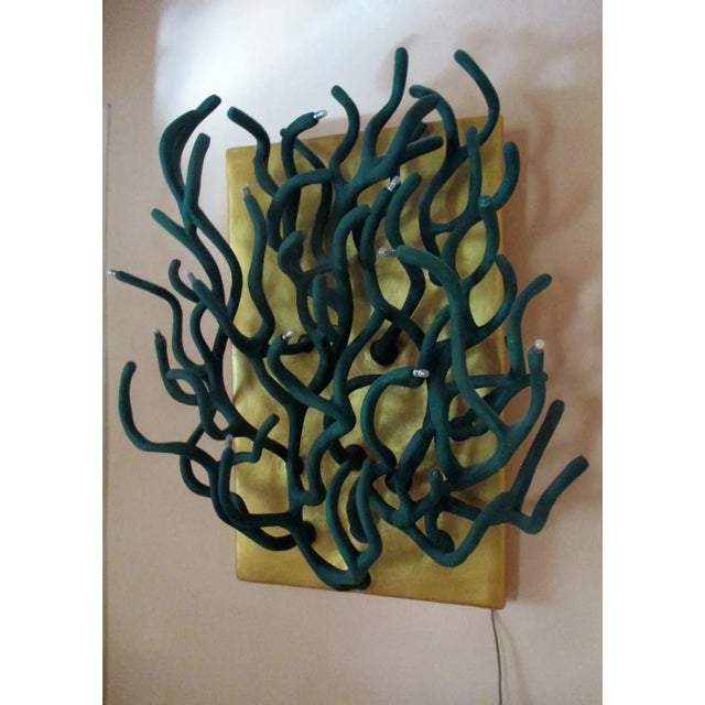 Early 21st Century #Early 21st Century Organic Modernist Oversized 'Algae' Wall Lamp by Diane Grant For Sale - Image 5 of 7