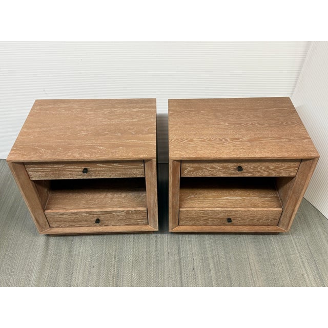 West Elm West Elm Matias Nightstands, Pair For Sale - Image 4 of 12