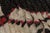 Beige Vintage Midcentury Moroccan Beige Red and Blue Wool Rug For Sale - Image 8 of 9