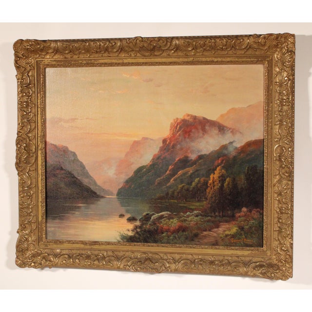 Realism Hudson River Valley Landscape Painting by Thomas C. Blake (Born 1890) For Sale - Image 3 of 11