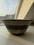 Striped Glazed Ceramic Bowl by H.A. Kähler, 1930 For Sale - Image 6 of 6