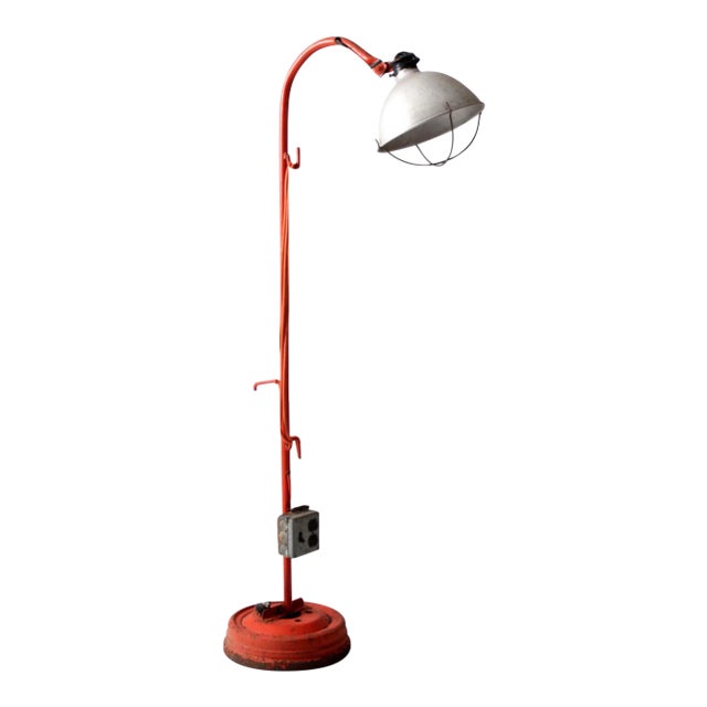 Vintage Industrial Work Lamp For Sale