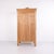 Grey-Painted Display Cabinet with Curved Top and Carved Details, 1920 For Sale - Image 9 of 12