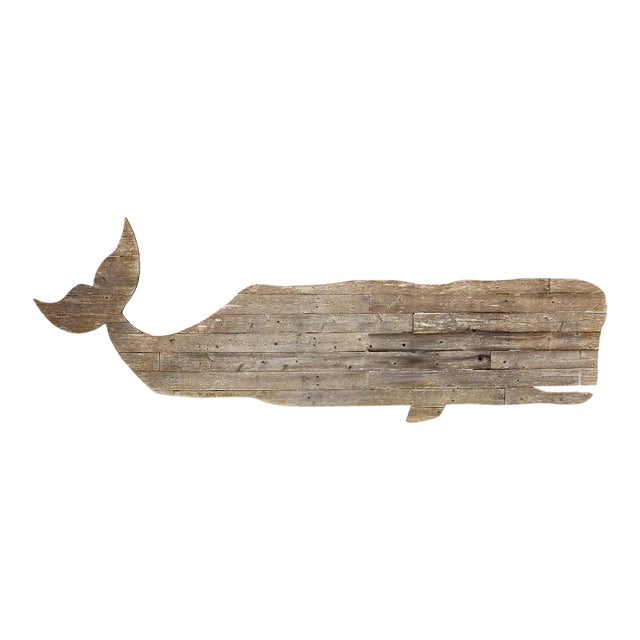 1920s Large Trade Sign in the Form of a Whale For Sale