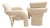 Pair Carsons Elephant Lounge Chairs, 1980 For Sale