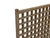 Rustic Vintage Restored Oriental Lattice Square Pattern Rustic Raw Wood Wall Panel For Sale - Image 3 of 12