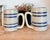 Antique White Antique Whites of Utica Stoneware Salt Glazed Barrel Mug For Sale - Image 8 of 9