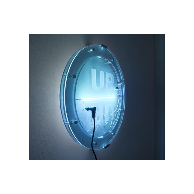 Light Sculpture Up by Joachim Ramin For Sale - Image 3 of 4