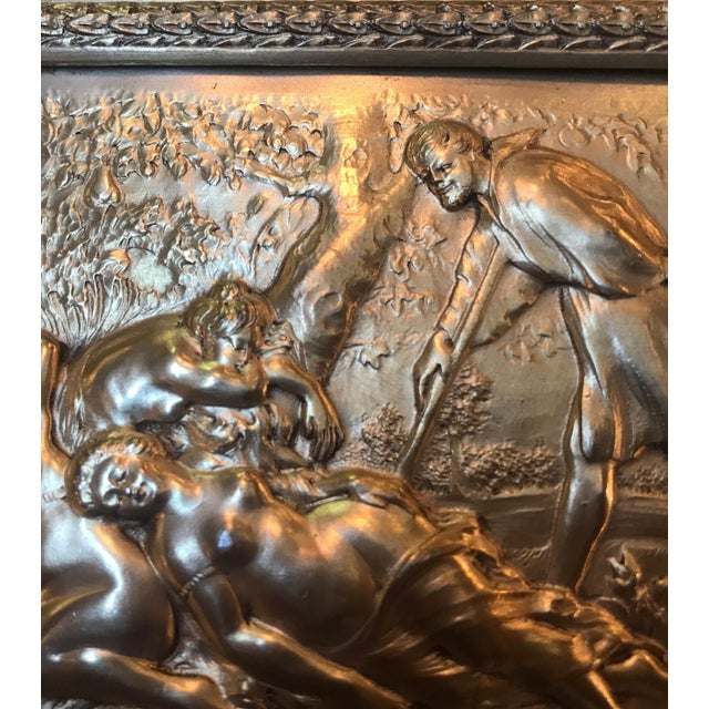 Neoclassical Antique Austrian Gilt Bronze Table Box Circa 1900 For Sale - Image 3 of 11