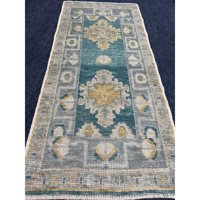 Turkish Oushak Rug 2'2" x 4'10" #24406 Explore a curated collection of hallway runners, wool rugs, and handmade...