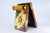 Metal Wooden and Bakelite Notepad Holder with Silver Applications For Sale - Image 7 of 12