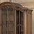 Chestnut Antique Liegeois Hand-Carved Walnut Bookcase ~ China Buffet For Sale - Image 8 of 18
