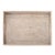 Artifacts Rattan Rectangular Tray With Cutout Handles For Sale - Image 4 of 6