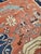 Antique Persian Serapi Carpet, Handmade Wool Oriental Rug, Rust, Ivory and Blue For Sale In New York - Image 6 of 18