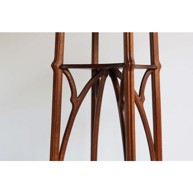 1900 - 1909 Art Nouveau Pedestal by Emile Gallé, 1900s For Sale - Image 5 of 18