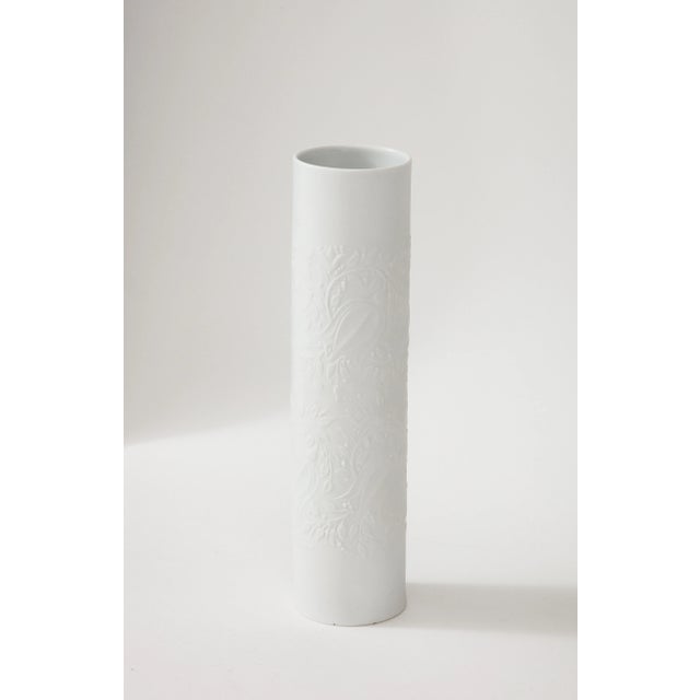 Mid-Century Modern 1960's Modernist Porcelain Vases Collection by Rosenthal - Set of 5 For Sale - Image 3 of 12