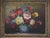 Paint Pair of Floral Still Life Oil on Board Paintings For Sale - Image 7 of 11