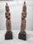 Antique Carved Burmese Monastic Attendant on Pedestal Base - Set of 2 For Sale - Image 9 of 11