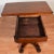 1900s Antique American Empire Solid Mahogany Flip-Top Game Table / Console Table For Sale - Image 4 of 18