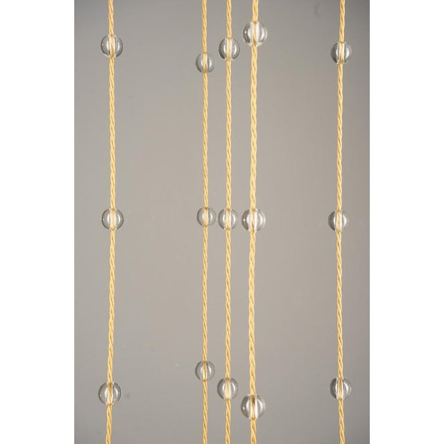 Art Deco Pendant with Cut Glass Shade, Vienna, Austria, 1920s For Sale - Image 16 of 18