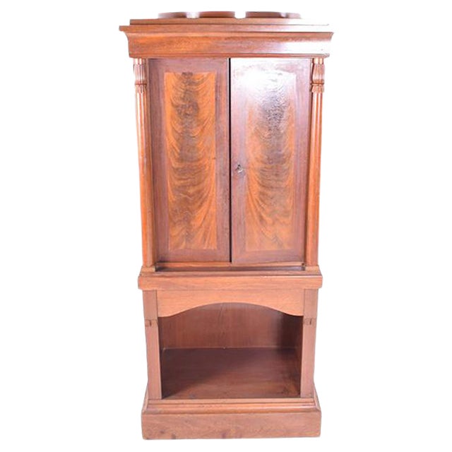 Antique Tall Cabinet For Sale