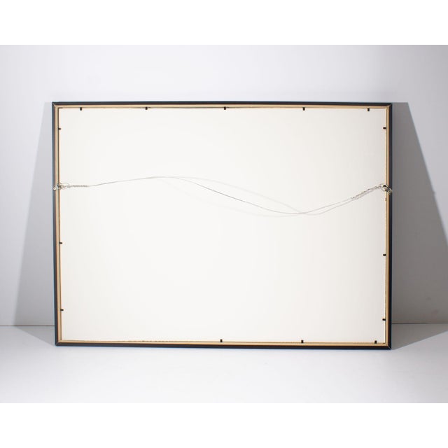 Paint Casein Painting of Windows by Gerald G. Boyce For Sale - Image 7 of 7