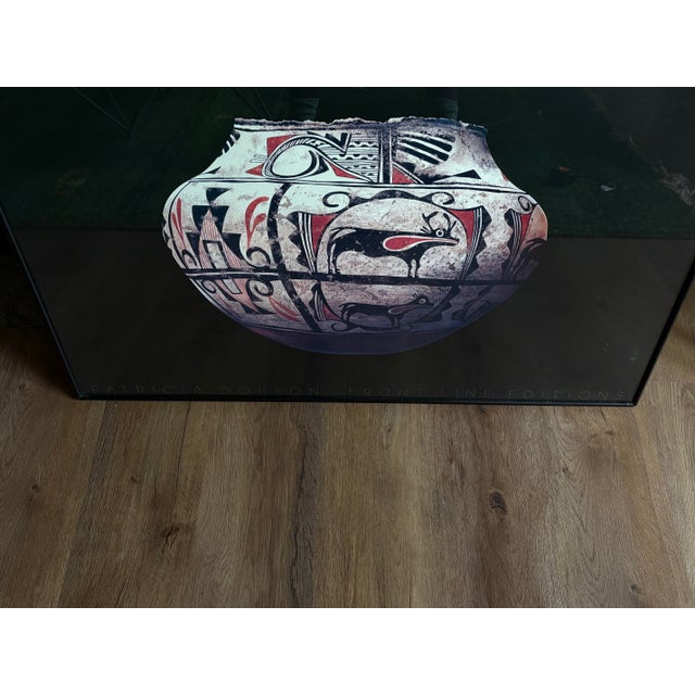 Late 20th Century Patricia Dobson “Front Line Editions” Southwestern Pottery Framed Art Print For Sale In Seattle - Image 6 of 11