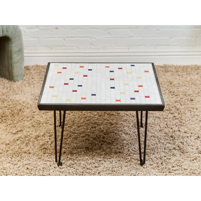 Sculpture Materials Mosaic Vintage Coffee Table For Sale - Image 7 of 9