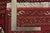 Turkmen Rug 3'4'' X 4'9'' Red Wool Vintage Tribal Hand-Knotted Oriental Carpet For Sale - Image 12 of 12