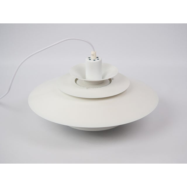 Vintage Danish Verona Pendant Lamp by Kurt Wiborg for Jeka, 1980s For Sale - Image 5 of 10