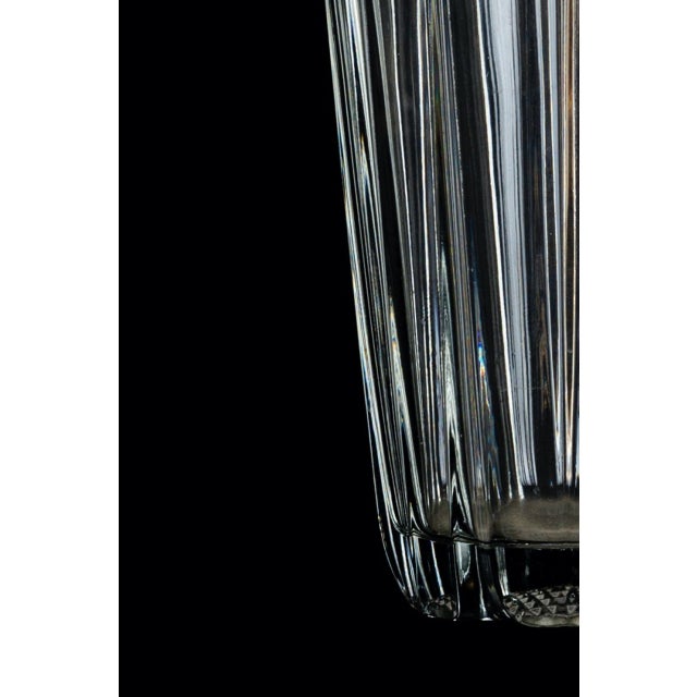 Modern Glass Flower Vase, Italy, 1970s For Sale - Image 3 of 5