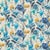 Harlequin Verdaccio Fabric in Mustard/Marine/Steel - a Sample For Sale