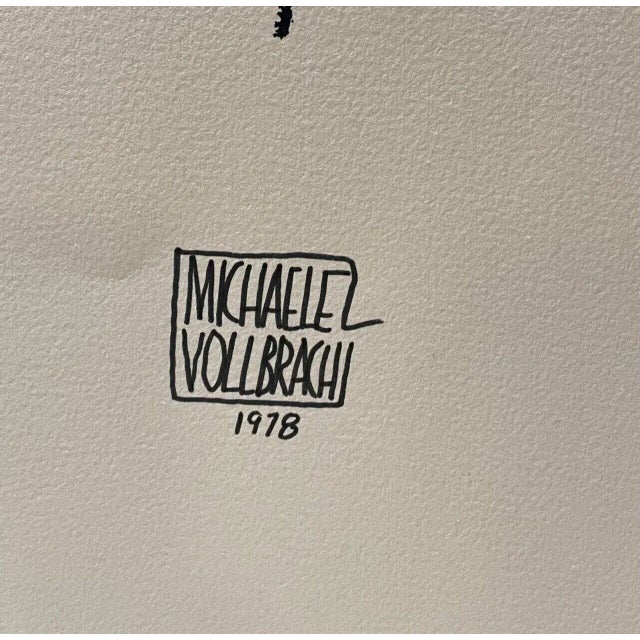 Art Deco Rare 1978 Michael Vollbracht '20th Anniversary Opera Co of Boston' Signed Print For Sale - Image 3 of 10