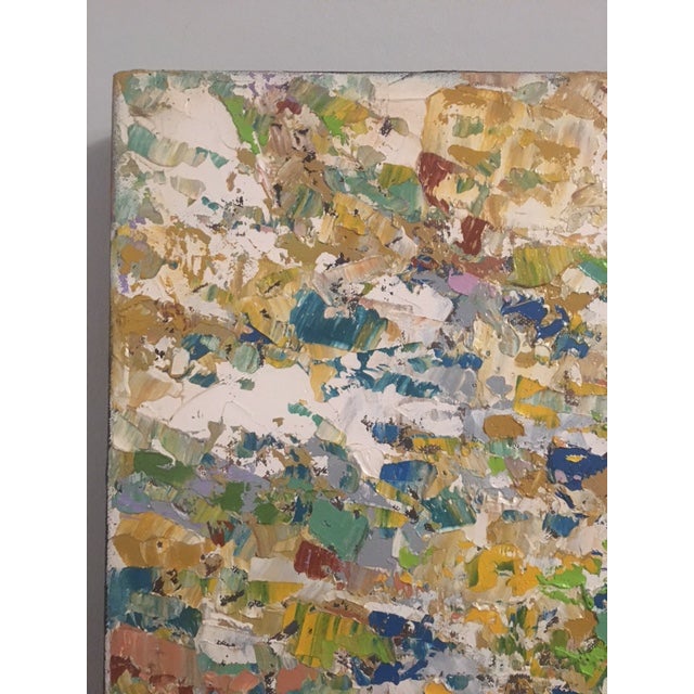 2020s 2022 Contemporary Sculptural Abstract Expressionist Oil Painting by Jesus Galvan For Sale - Image 5 of 9