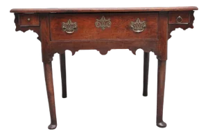 Antique Side Table in Oak