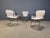 Metal Vintage Dining Chairs attributed to Cidue, 1970s, Set of 5 For Sale - Image 7 of 14