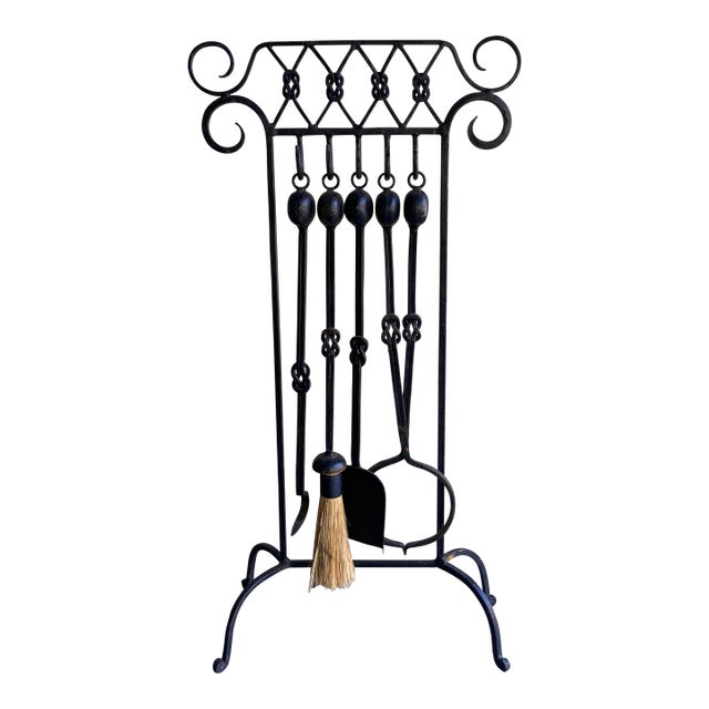Hand Forged Fireplace Tools For Sale