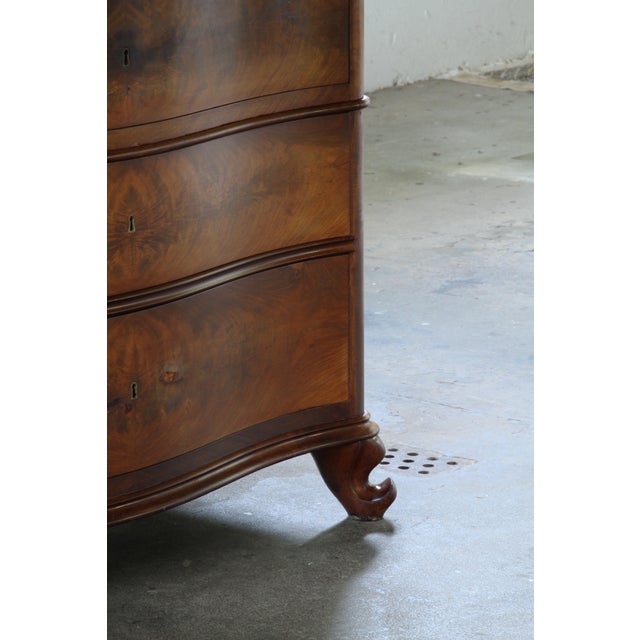 Danish Secretaire in Walnut, 1890s For Sale - Image 13 of 18