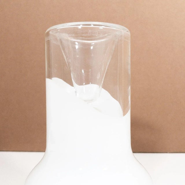 Mid-Century Modern Murano Glass Table Lamp by Roberto Pamio for Leucos, 1970s For Sale - Image 3 of 8