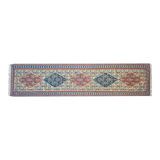 Vintage Persian Senneh Kilim Runner For Sale