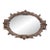 Vintage Gold Resin Framed 40” Large Oval Wall Mirror French Rococo Hollywood Regency Style For Sale