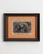 Mid 20th Century France Burnt Orange Wood Painting For Sale - Image 16 of 16