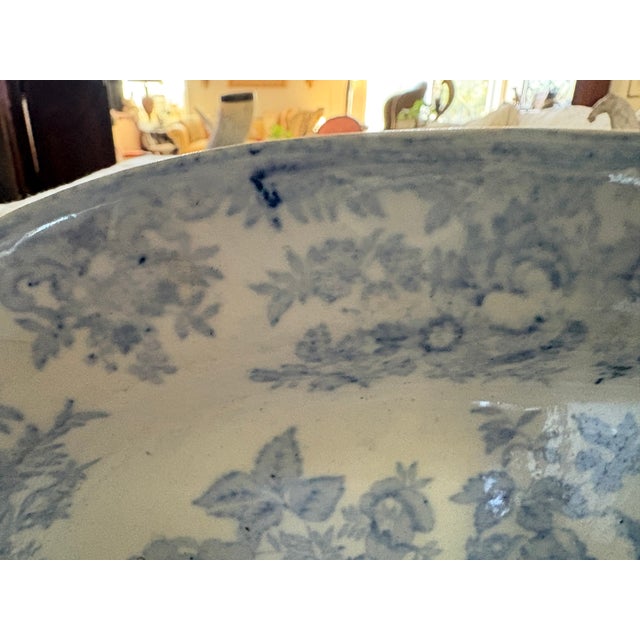 Mid 19th Century 19th Century English Transferware Platter For Sale - Image 5 of 14