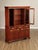 Chippendale Henkel Harris Chippendale Style Cherry China Cabinet For Sale - Image 3 of 12