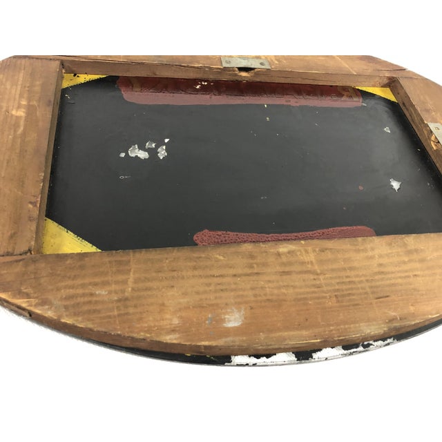 Art Deco Advertising Mirror from Brno, Czech Republic, 1930s For Sale - Image 13 of 16