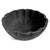Modern Black Scallop Teak Wood Bowl For Sale - Image 4 of 9