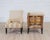 Beige Pair of 19th Century French Scroll Back Chairs, Ready to Upholster For Sale - Image 8 of 9