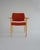Vintage Armchair in Red by Magnus Olesen, 1980s For Sale - Image 3 of 8