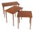 Scandinavian Teak Nesting Tables, Denmark, 1960s, Set of 3 For Sale