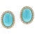 Gemstone details Turquoise weight: 5.90 cts 14K gold Gross weight: 9.100 grams Gold weight: 7.92 grams CODE: SW